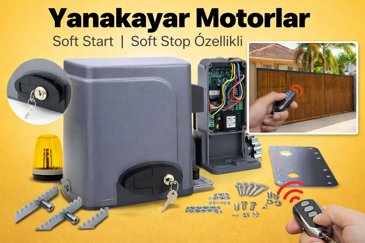 Kvc Otomatik Kapı Motorları